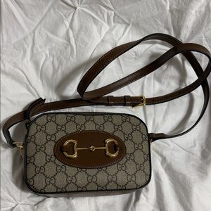 Gucci Horse-Bit Crossbody Bag